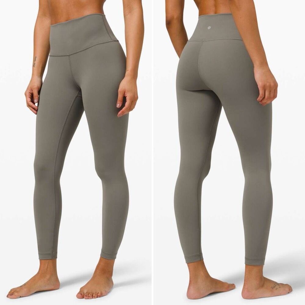 Lululemon Wunder Under High-Rise Tight 25" Luxtreme in Grey Sage Size 2